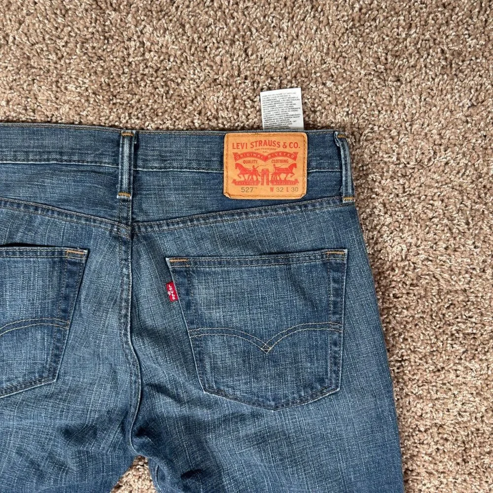 Levi’s 527 Jeans Men’s 32x30 Y2K Low Boot Cut Dark Wash